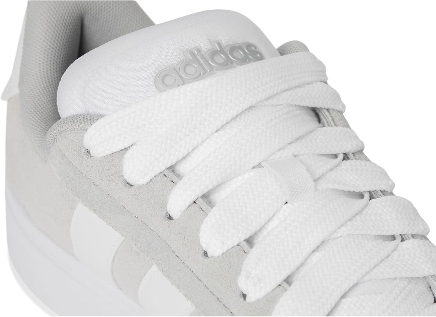 imageadidas Womens Grand Court Alpha 00s ShoesGreyWhiteSilver Metallic