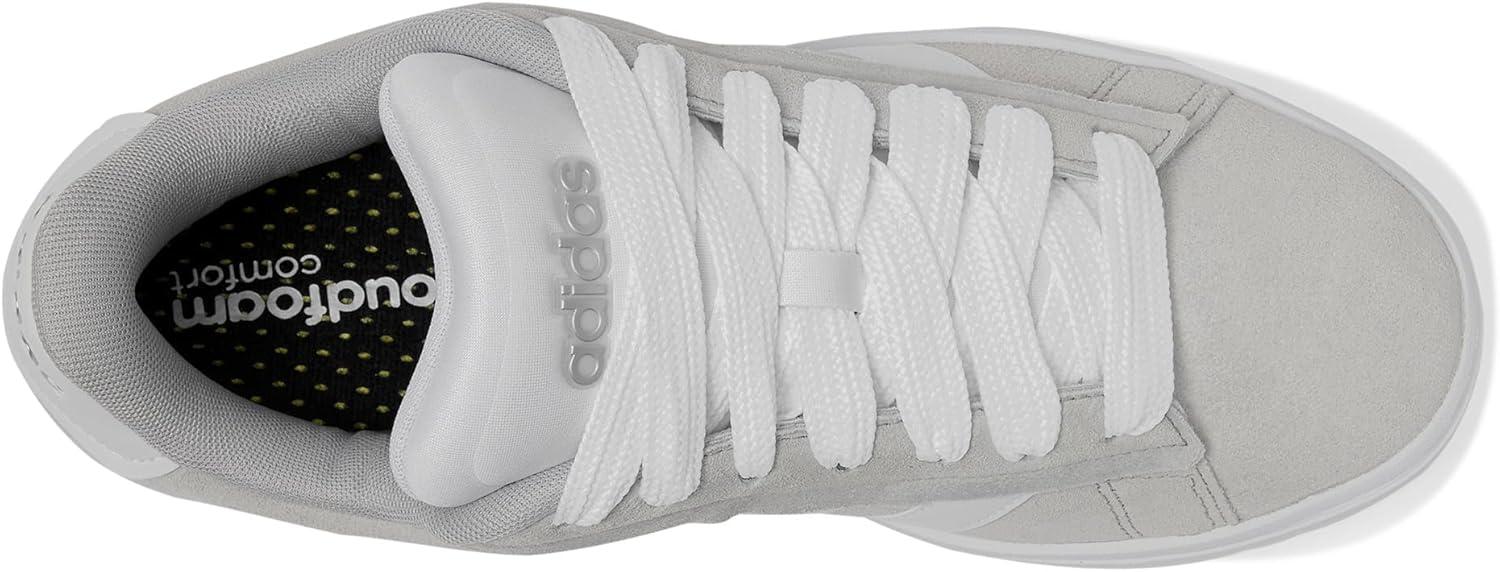 imageadidas Womens Grand Court Alpha 00s ShoesGreyWhiteSilver Metallic