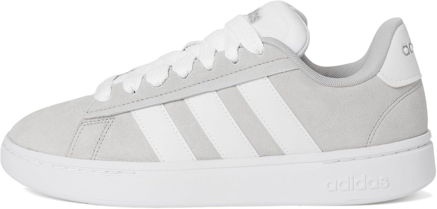 imageadidas Womens Grand Court Alpha 00s ShoesGreyWhiteSilver Metallic