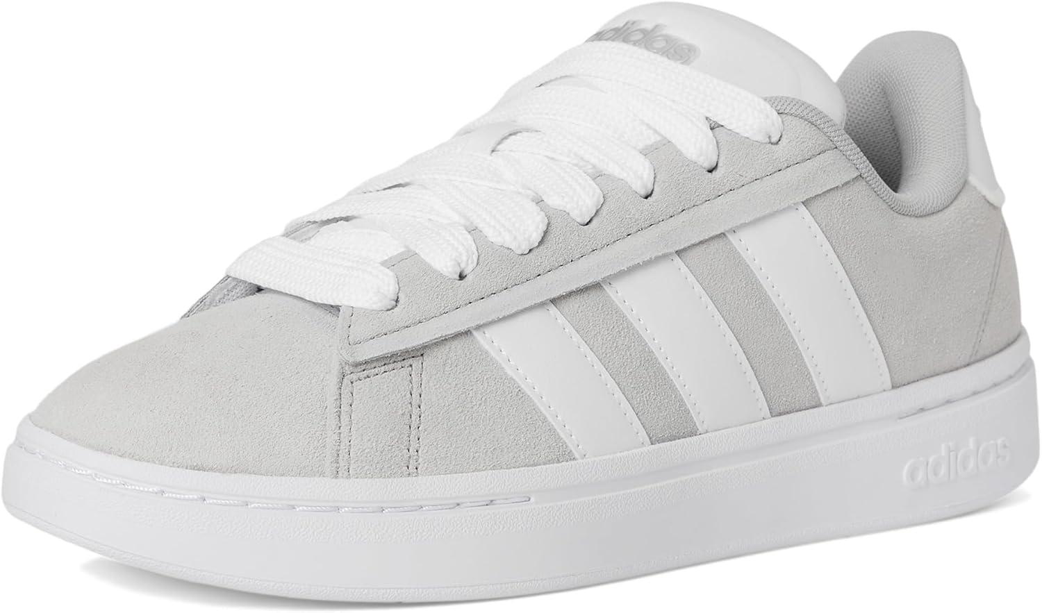 imageadidas Womens Grand Court Alpha 00s ShoesGreyWhiteSilver Metallic
