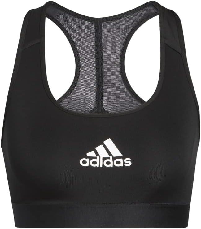 imageadidas Womens Powerreact Training Medium Support BraBlack