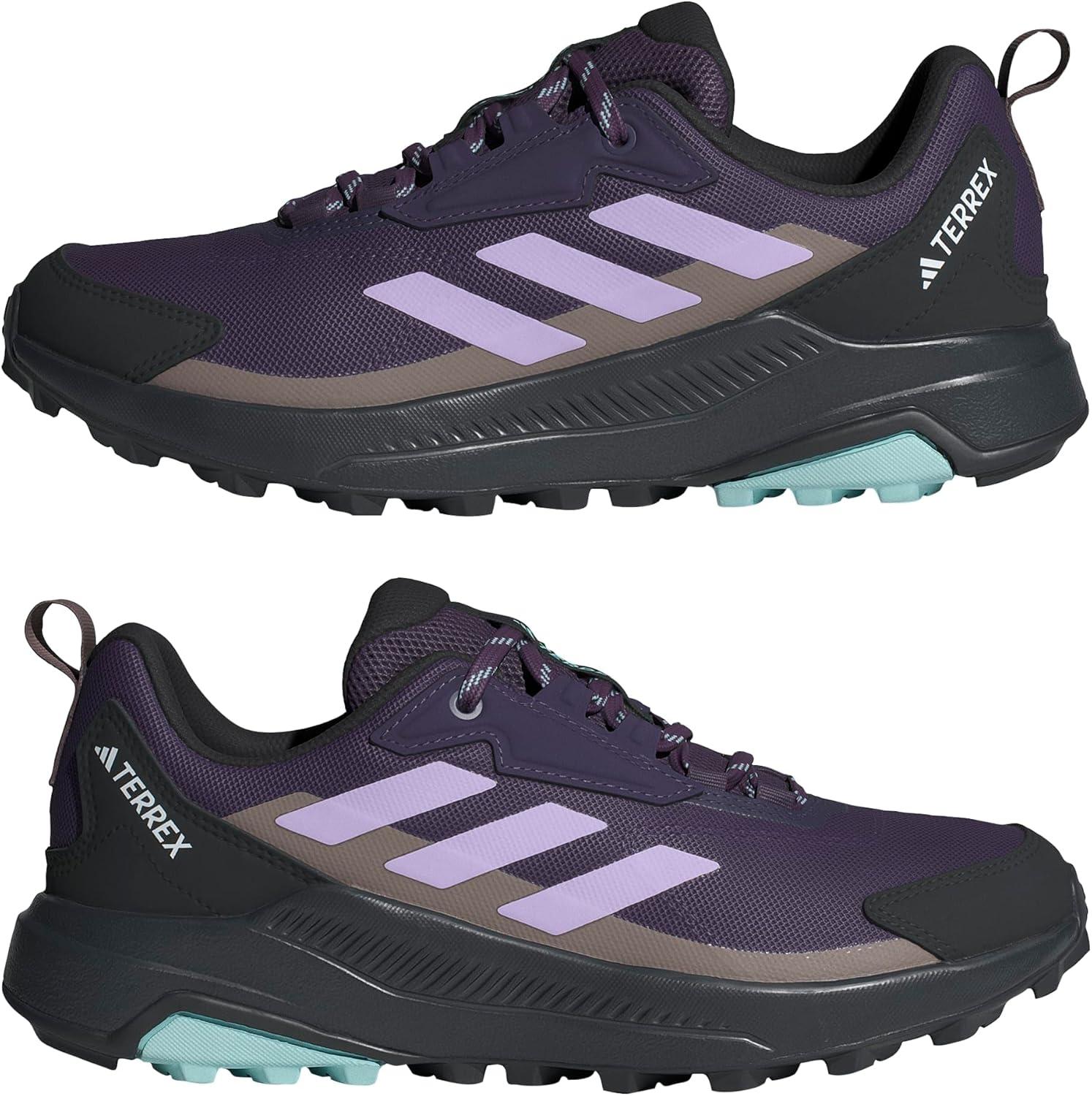 imageadidas Womens Terrex Anylander HikingAurora PlumPowder PlumTrace Brown