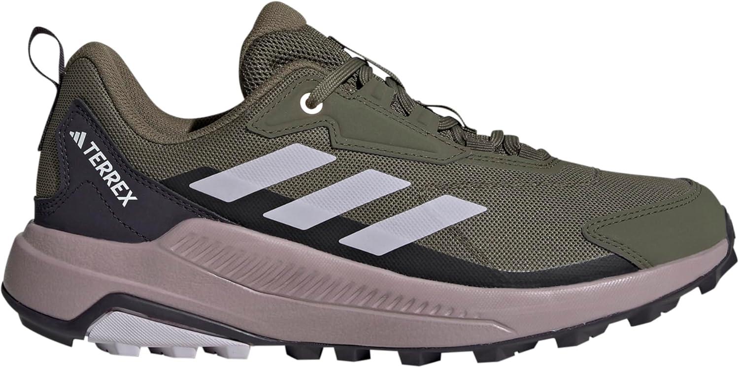 imageadidas Womens Terrex Anylander HikingOlive StrataSilver DawnAmber Tint