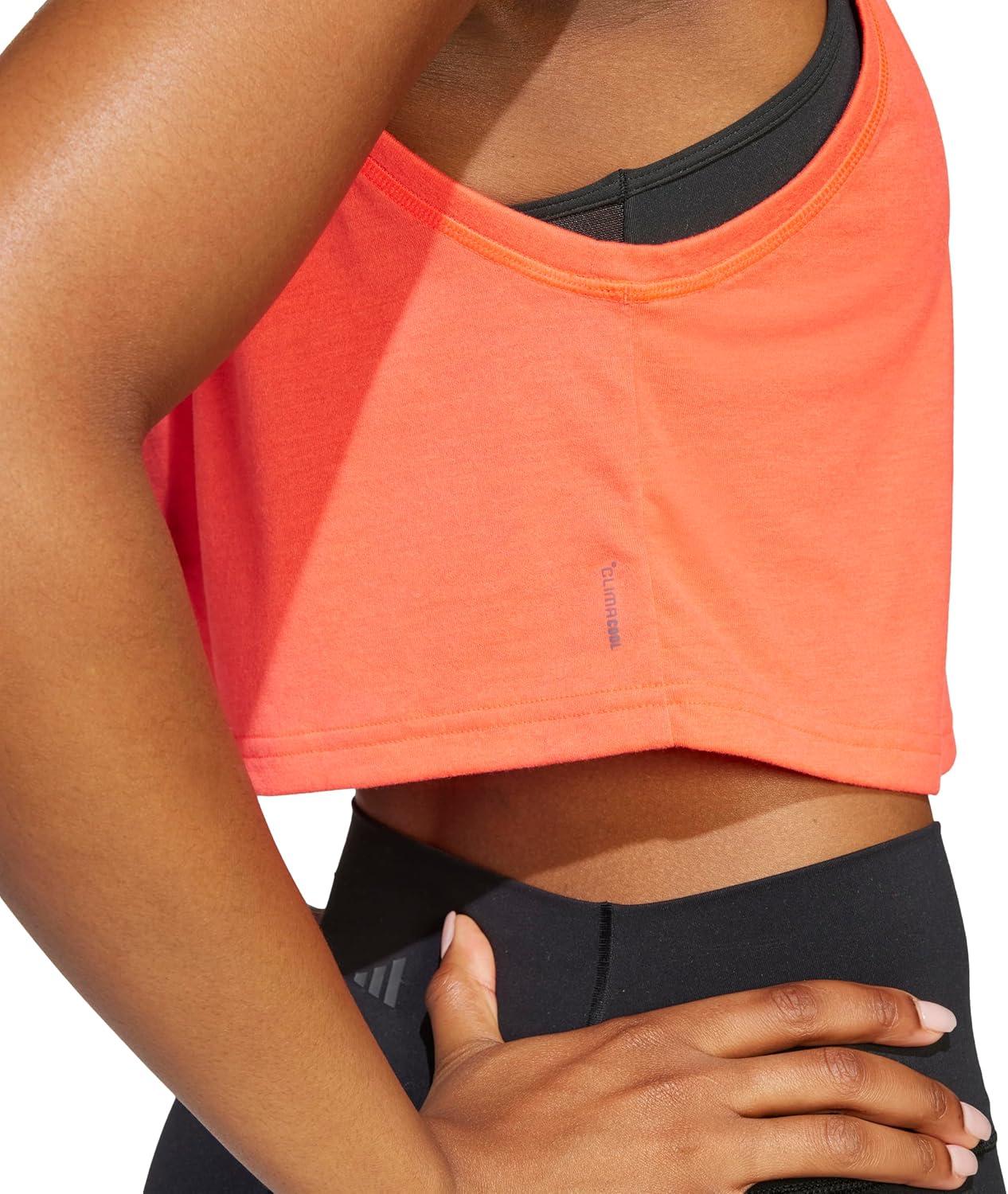 imageadidas Womens Train Essentials Boxy Tank TopLucid Red