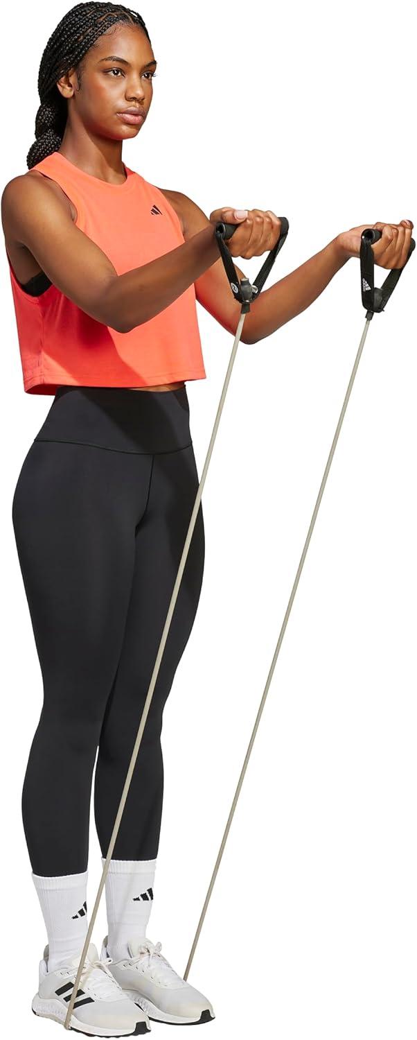 imageadidas Womens Train Essentials Boxy Tank TopLucid Red