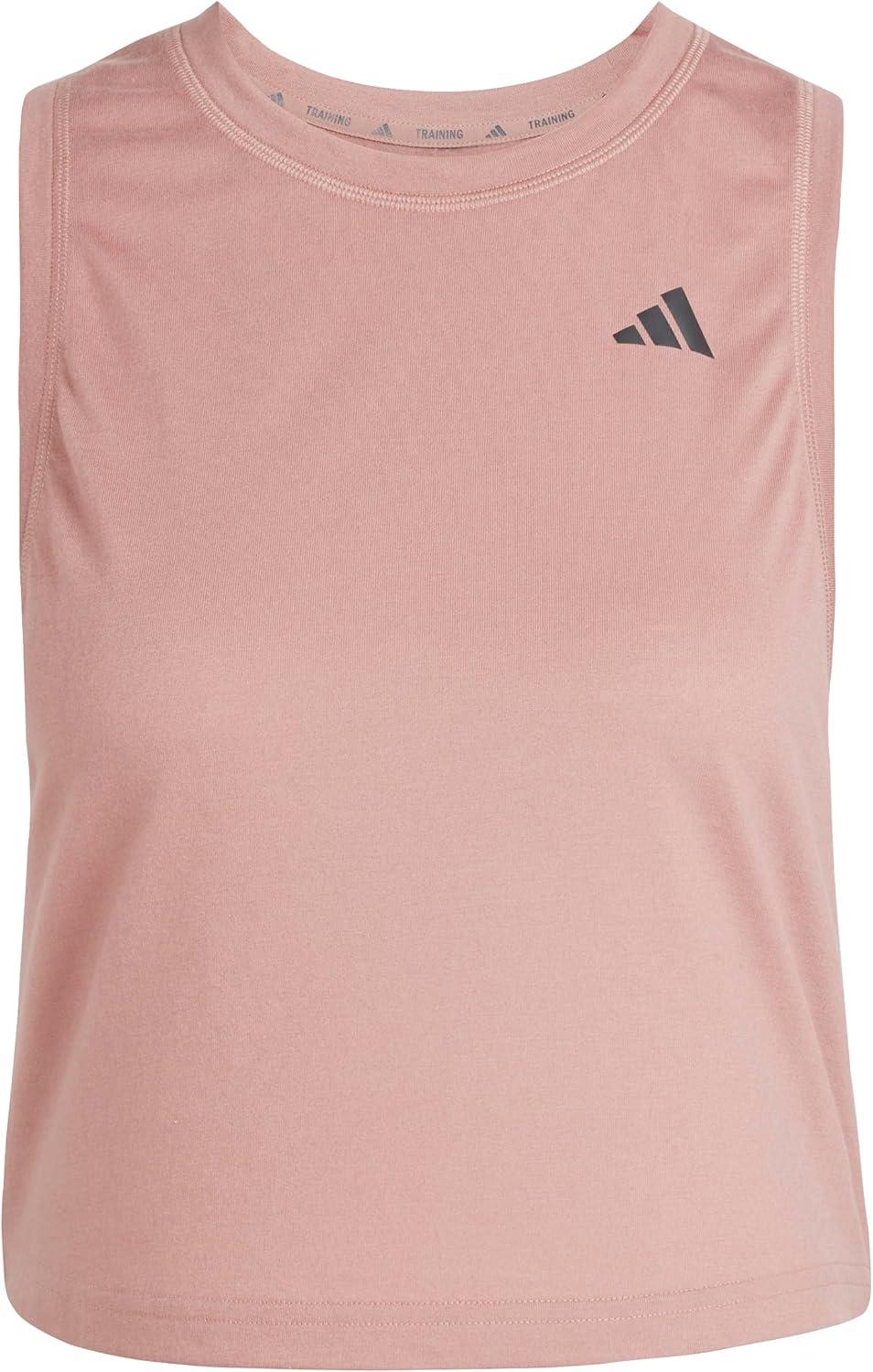 imageadidas Womens Train Essentials Boxy Tank TopWarm Clay