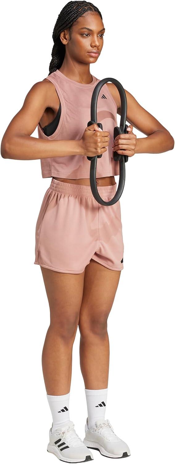 imageadidas Womens Train Essentials Boxy Tank TopWarm Clay