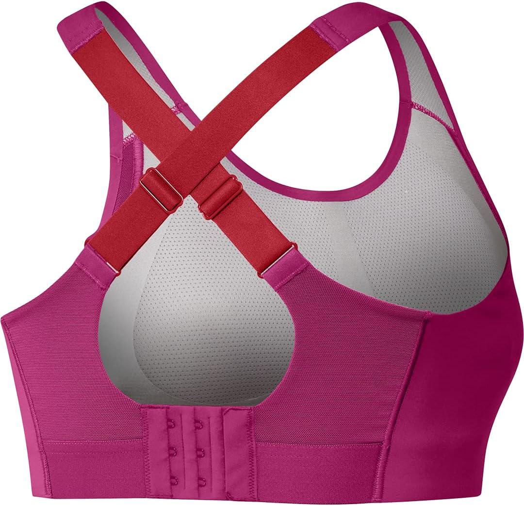 imageadidas Womens Ultimate AEROREADY Fitness Gym Training Pilates Yoga High Support Workout BraTeam Real MagentaVivid Red