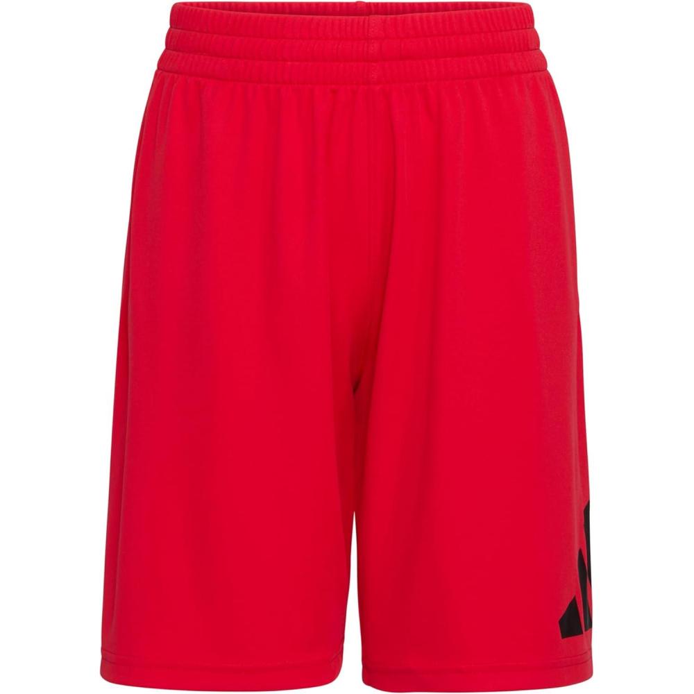 imageadidas Boys Essentials Big Logo ShortPure Ruby