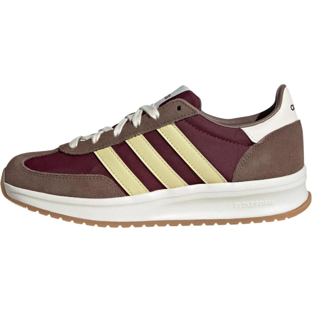 imageadidas Mens Run 72 ShoesMaroon Powder Yellow Earth Strata