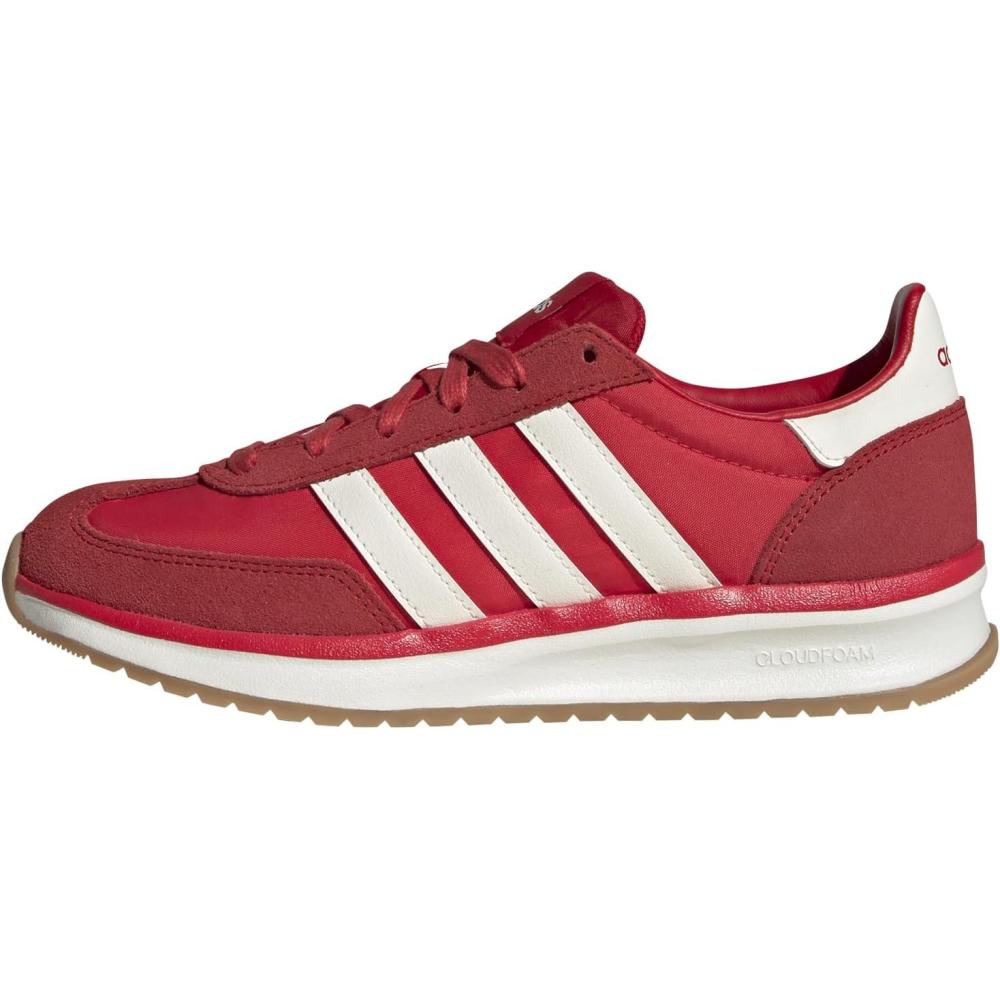 imageadidas Mens Run 72 ShoesPure RubyOff WhiteBetter Scarlet