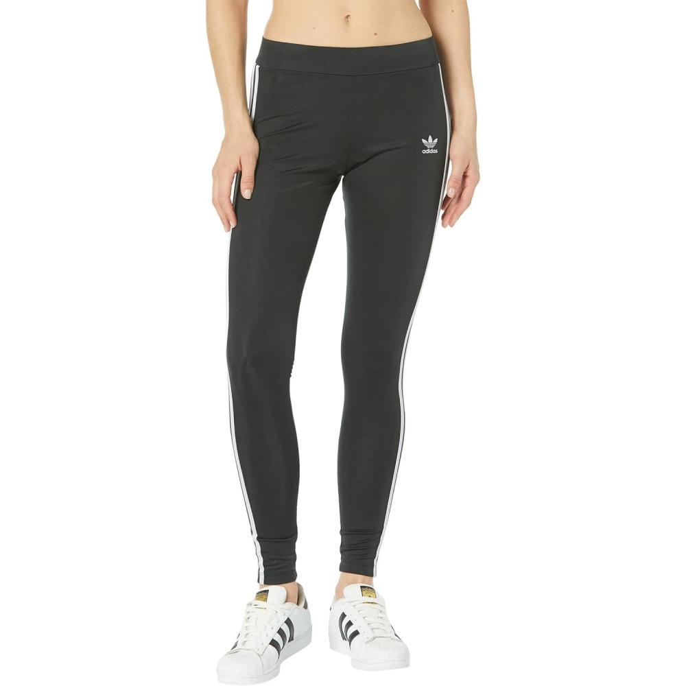 imageadidas Originals Womens Adicolor Classics High Shine LeggingsBlack