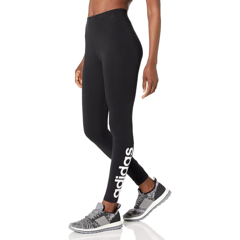 imageadidas W E Lin Tight TightsBlackWhite