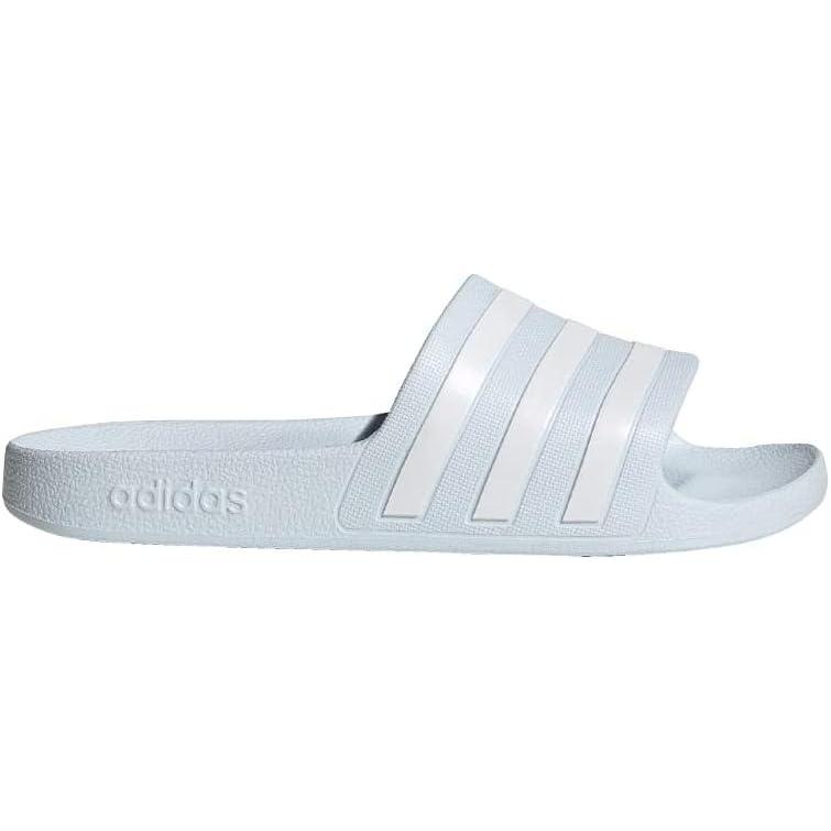 imageadidas Womens Adilette Aqua Slide SandalHalo BlueWhiteHalo Blue