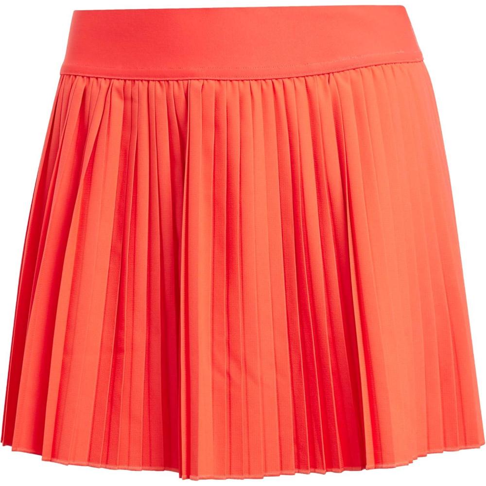 imageadidas Womens Club Tennis Climacool Pleated SkirtSemi Lucid Red