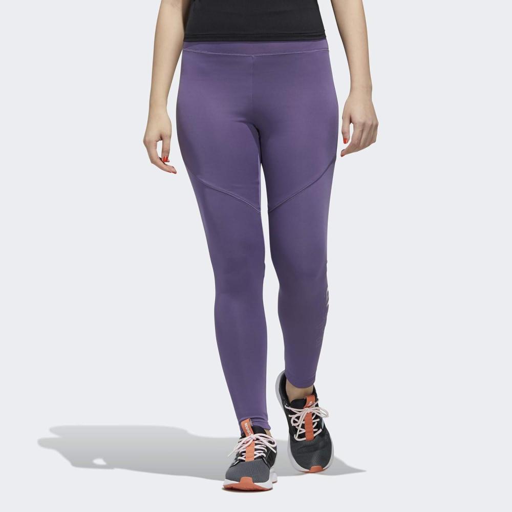 imageadidas Womens Designed 2 Move HighRise 78 TightsTech Purple