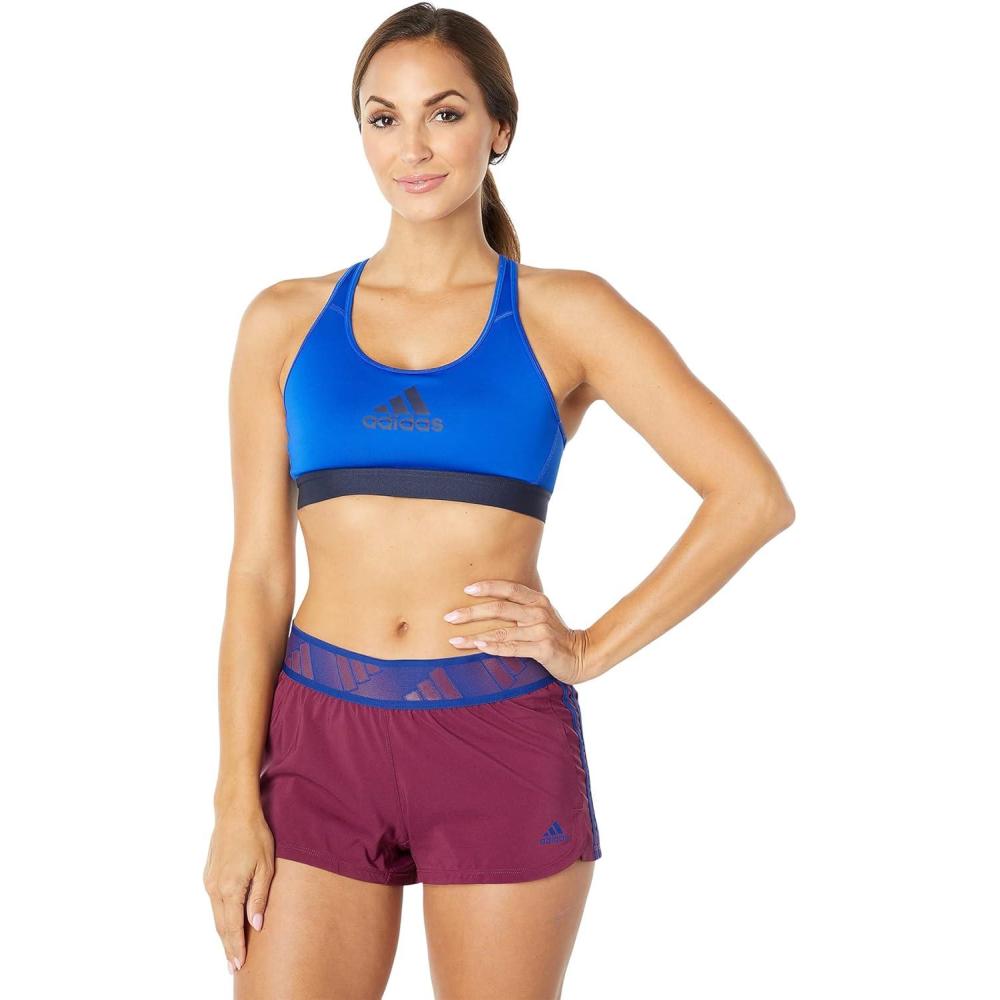 imageadidas Womens Dont Rest Alphaskin Sports BraBold BlueInk