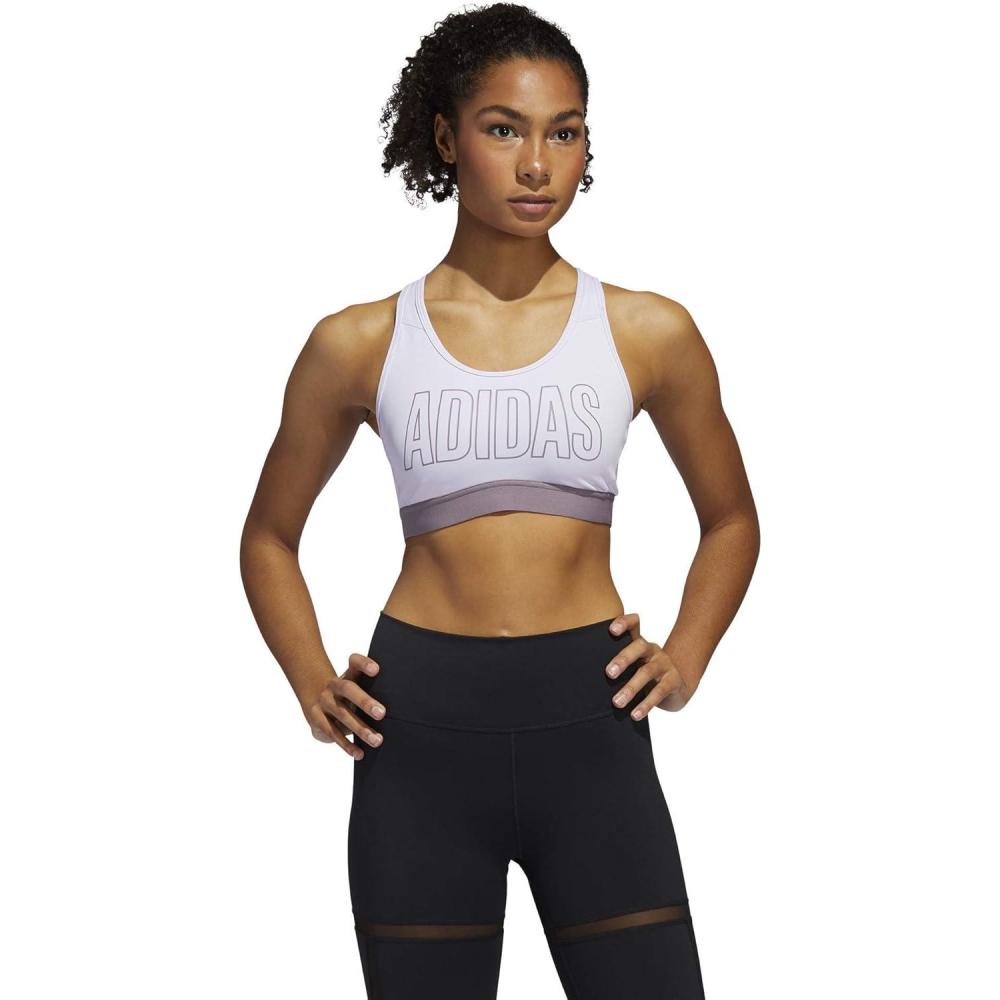 imageadidas Womens Dont Rest Alphaskin Sports BraPurple