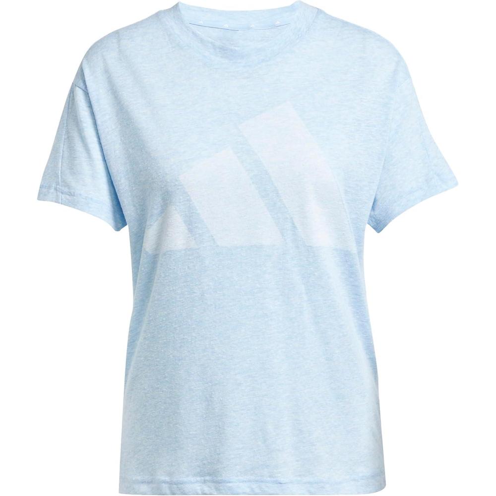imageadidas Womens Essentials Winners TShirtBlueWhite