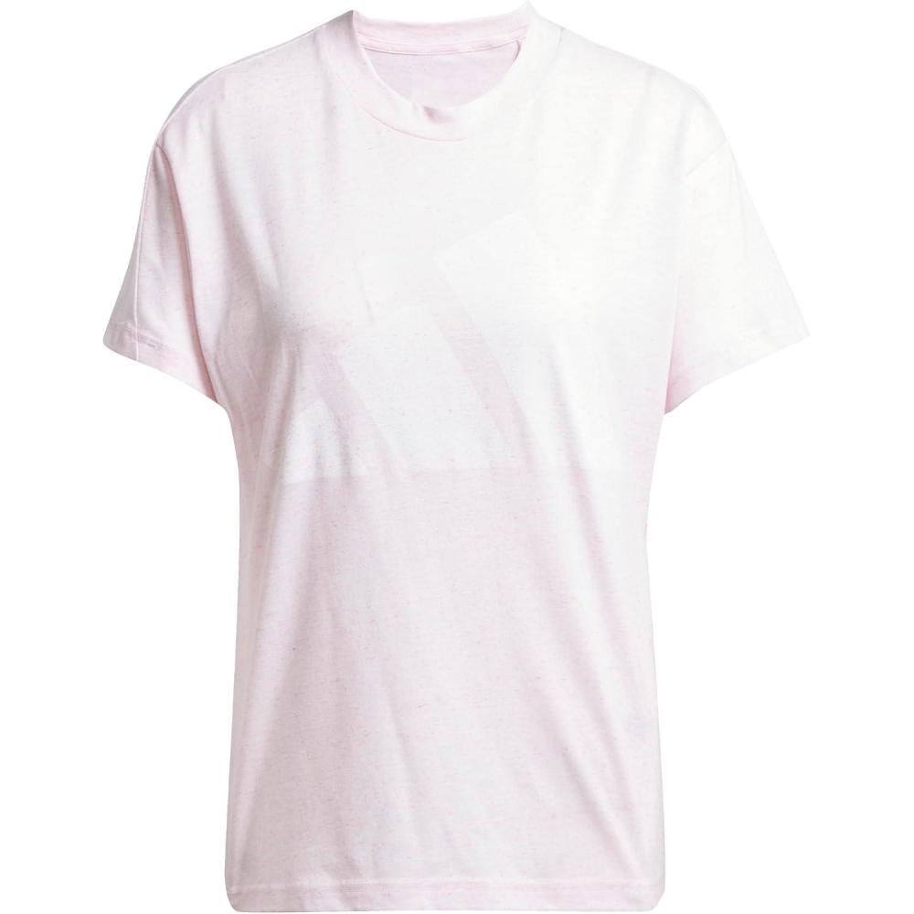 imageadidas Womens Essentials Winners TShirtClear PinkWhite