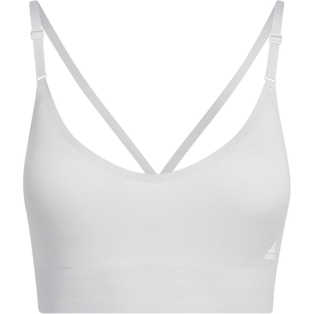 imageadidas Womens Everday Light Support Strappy BraSolid Grey