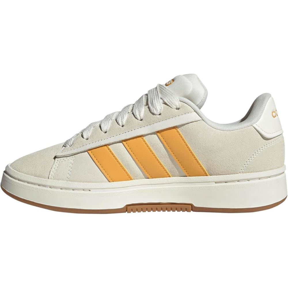 imageadidas Womens Grand Court Alpha 00s ShoesOff WhitePreloved BronzeGum