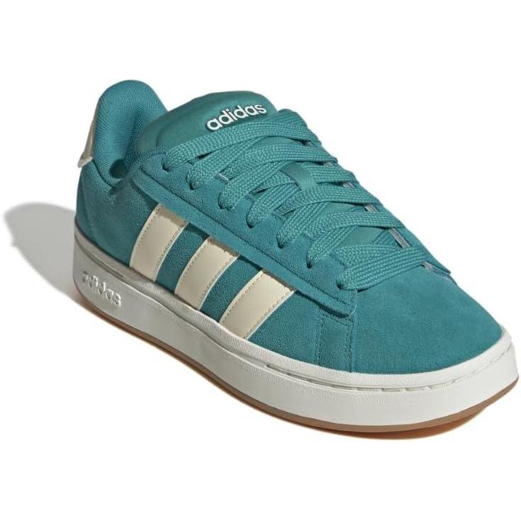 imageadidas Womens Grand Court Alpha 00s ShoesPure TealWarm VanillaGum