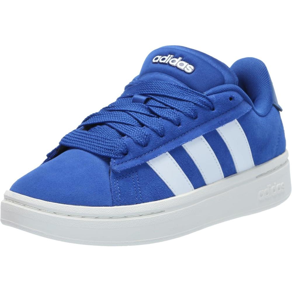 imageadidas Womens Grand Court Alpha 00s ShoesTeam Royal BlueWhiteOff White