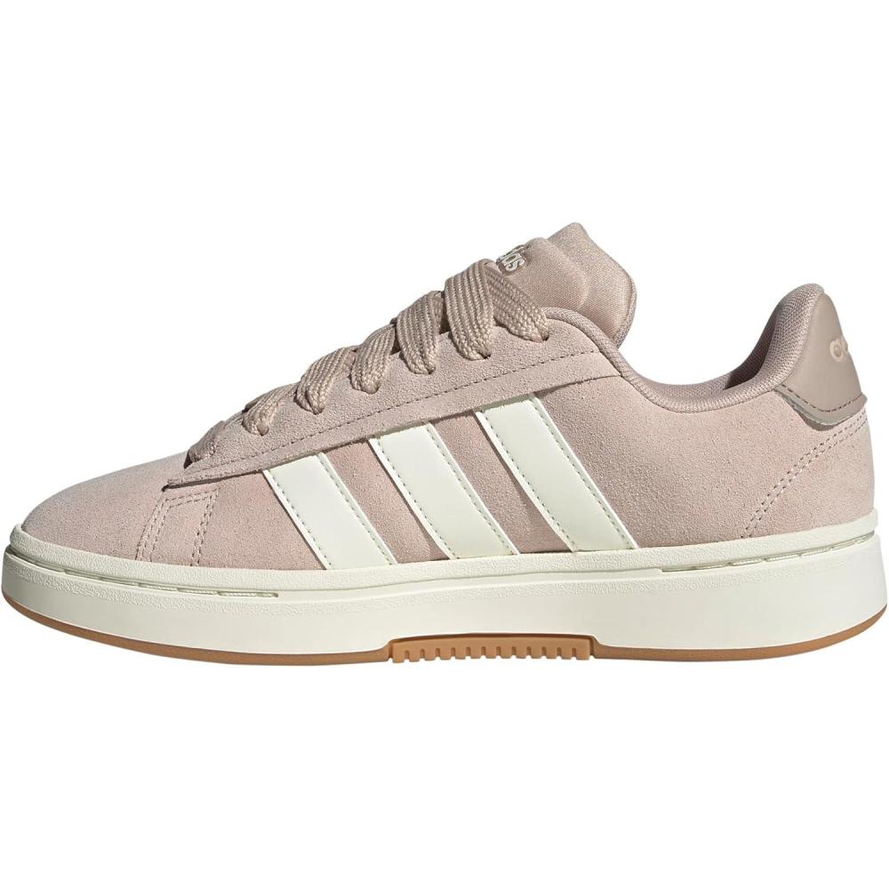 imageadidas Womens Grand Court Alpha 00s ShoesWonder TaupeOff WhiteVapour Grey