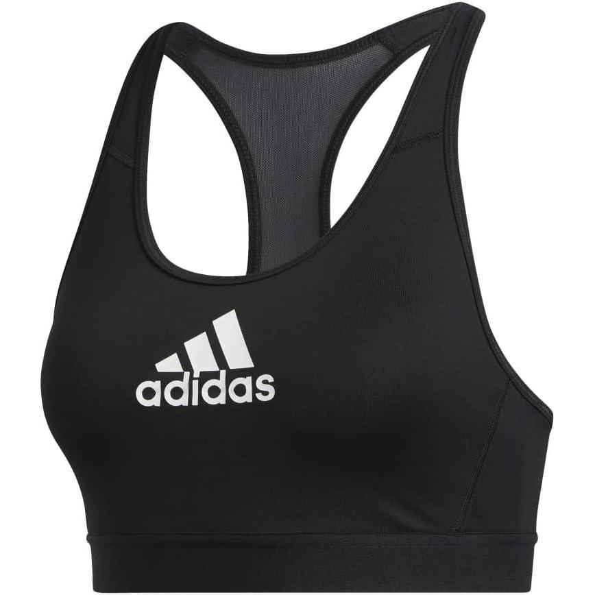 imageadidas Womens Medium Suppor Racer Back Dont Rest Alphaskin Padded Bra W Removable PadsBlack