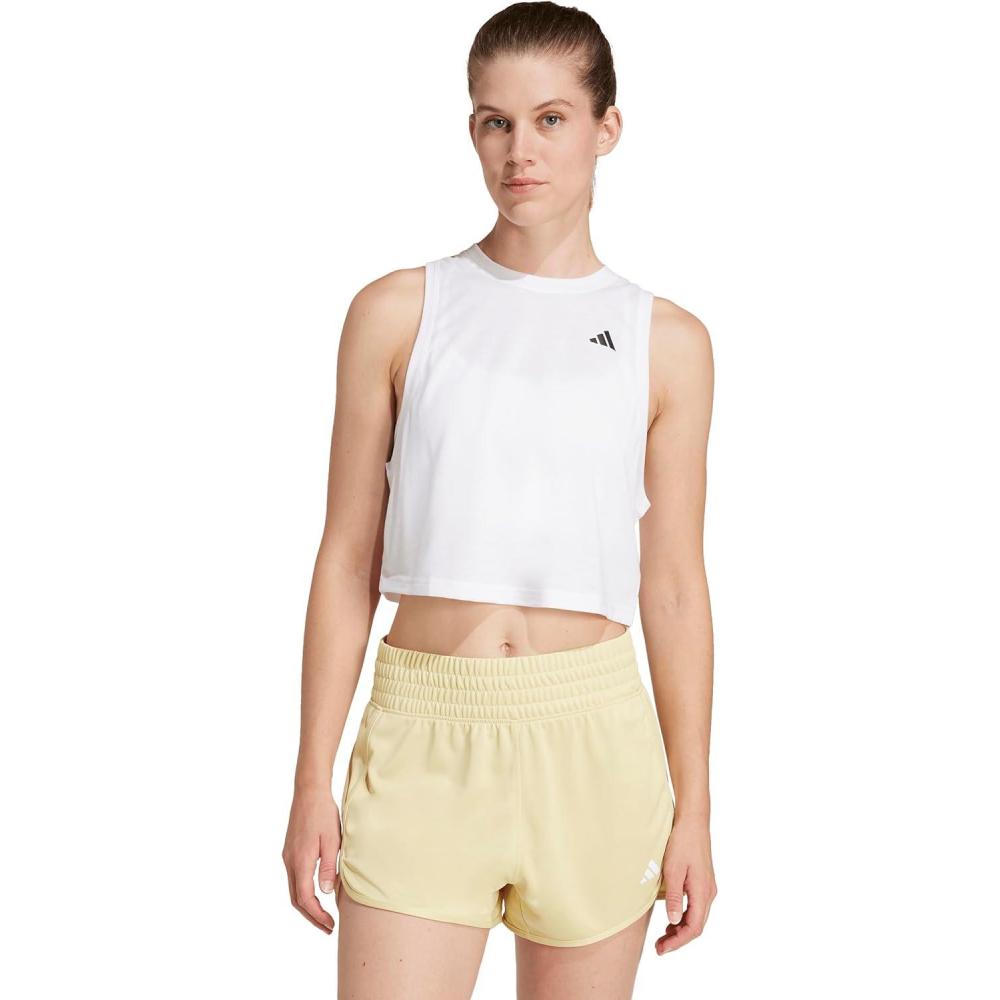 imageadidas Womens Train Essentials Boxy Tank TopWhite