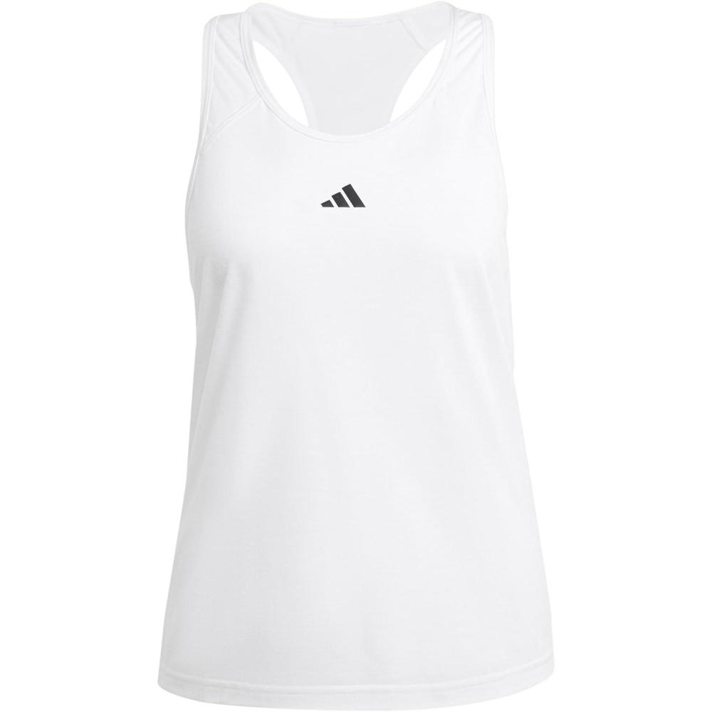 imageadidas Womens Training Essentials Minimal Branding RacerbackWhite