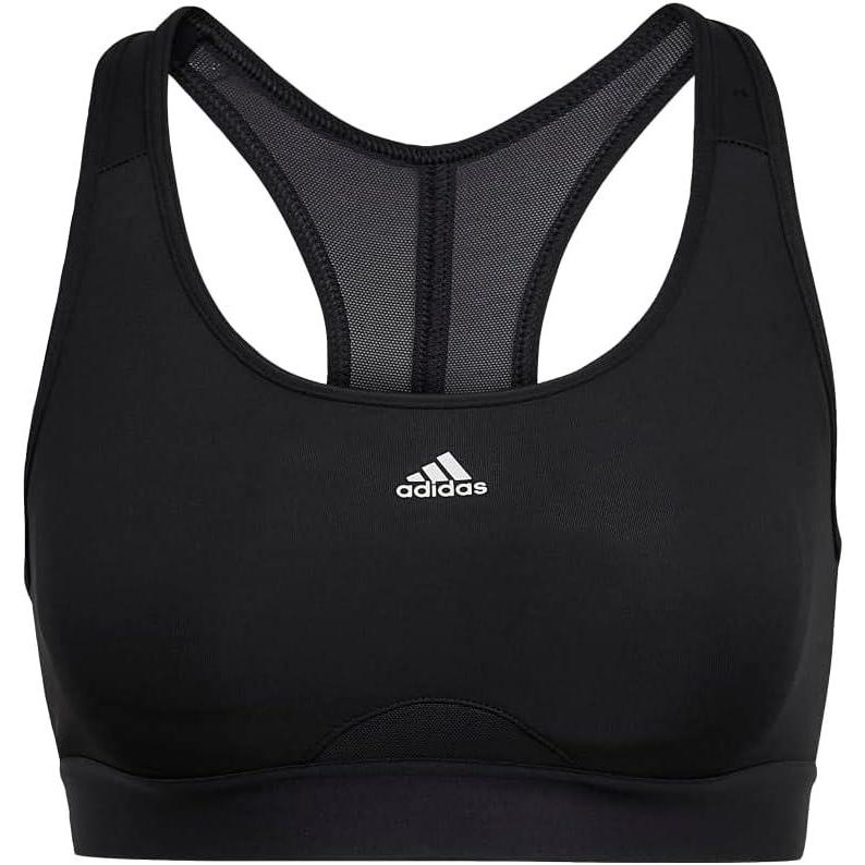 imageadidas Womens Training Medium Support Good Level Bra PaddedCore Black