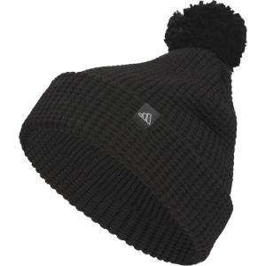 Adidas Womens Beanie with Pom – Knit Winter Ballie Hat(Black/White/Pom)
