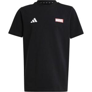 adidas Kids’ Marvel Superheroes Graphic T-Shirt(Black/White)