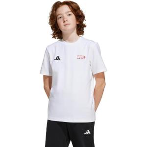 adidas Kids’ Marvel Superheroes Graphic T-Shirt(White/Black)