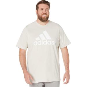adidas Men’s Basic Badge Of Sport Tee(Alumina/White)