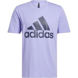adidas Men’s Basic Badge Of Sport Tee(Light Purple/Shadow Navy)