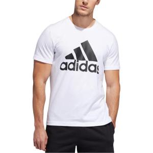 adidas Men’s Basic Badge Of Sport Tee(White)