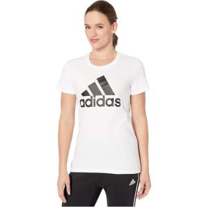 adidas Men’s Basic Badge Of Sport Tee(White/Black)