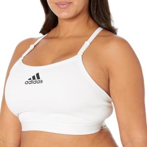 adidas Women’s Aeroreact Training Light Support Bra(White)