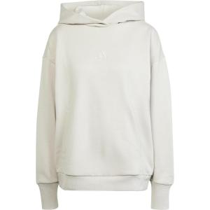 adidas Women’s All Szn Fleece Loose Hoodie(Wonder Alumina)