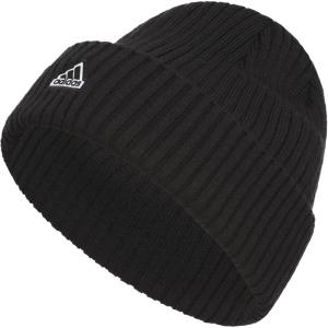adidas Women’s Altitude Beanie – Standard Fit Cuffed Knit Winter Hat(Black/White)