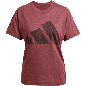 adidas Womens Essentials Winners T-Shirt(Aurora Ruby/Black)