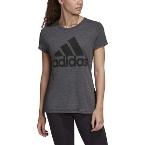 adidas Womens Essentials Winners T-Shirt(Black)