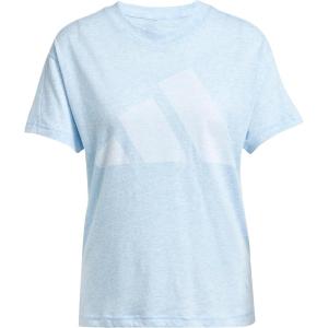 adidas Womens Essentials Winners T-Shirt(Blue/White)