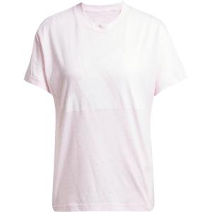 adidas Womens Essentials Winners T-Shirt(Clear Pink/White)