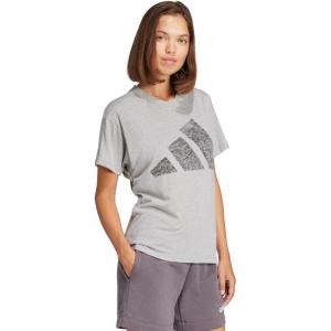 adidas Womens Essentials Winners T-Shirt(Solid Grey/Black)