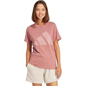 adidas Womens Essentials Winners T-Shirt(Warm Clay/White)