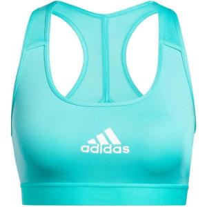 adidas Womens Powerreact Training Medium Support Bra(Mint Rush)